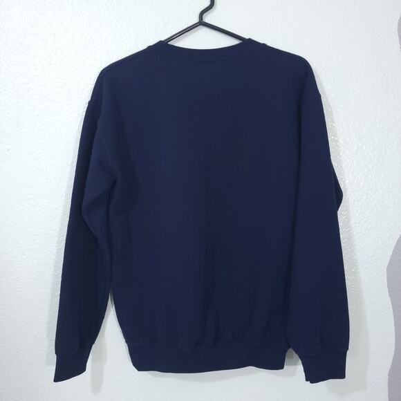 Historic Jamestowne Sweatshirt Womens Size Small Blue Jamestown Embroidered - Picture 2 of 10